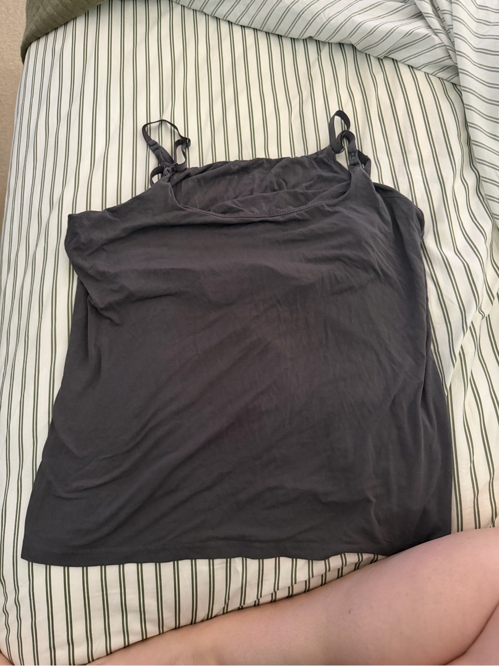 Bodily nursing tank 2x Charcoal Gray